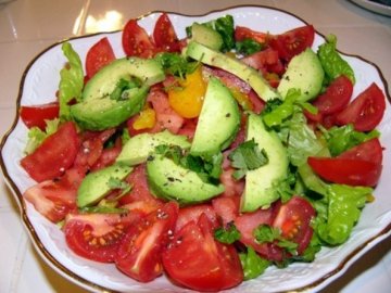 Салат овощной легкий