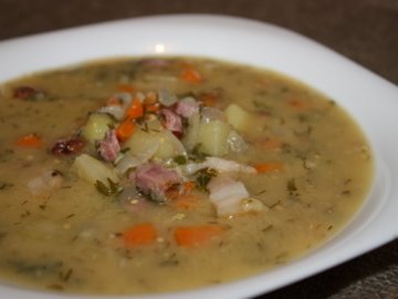 рецепт горохового супа с мясом